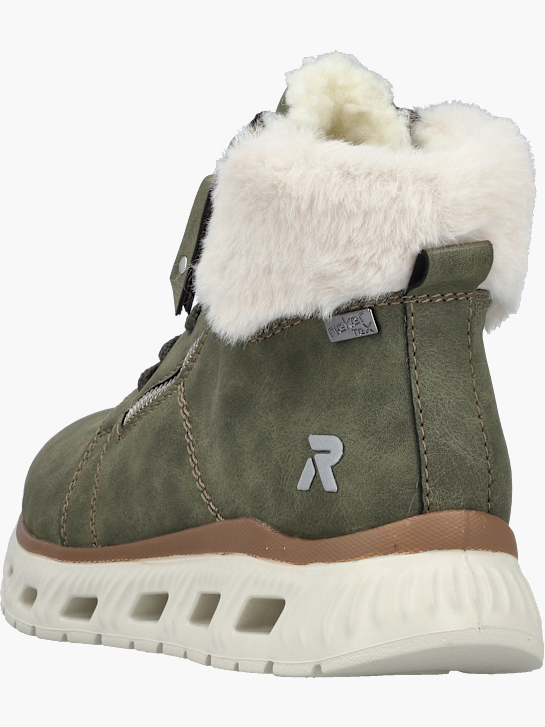 Rieker Damen Sneaker High Grün 141803 4