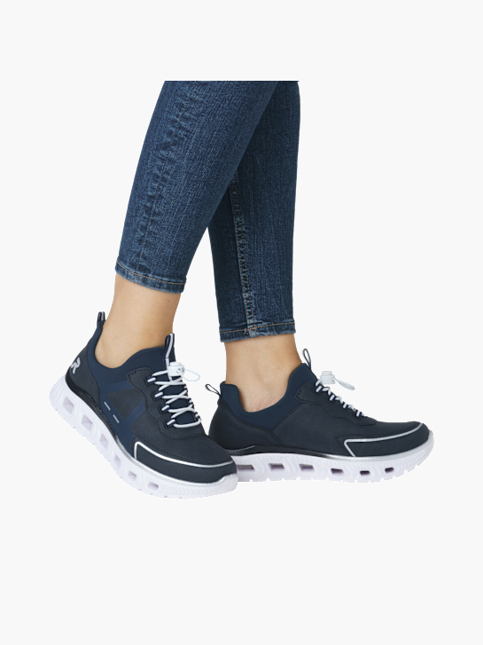 Rieker Sport Damen Sneaker Low Blau 136154 2