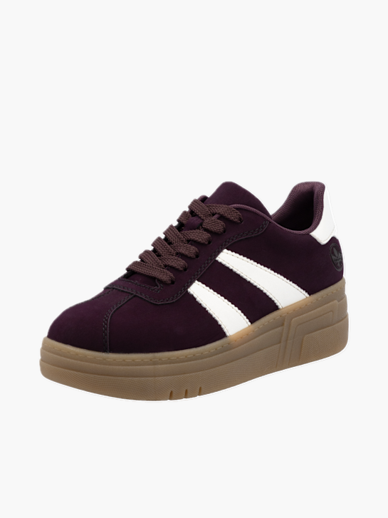 Rieker Damen Sneaker Low Rot 130055 2
