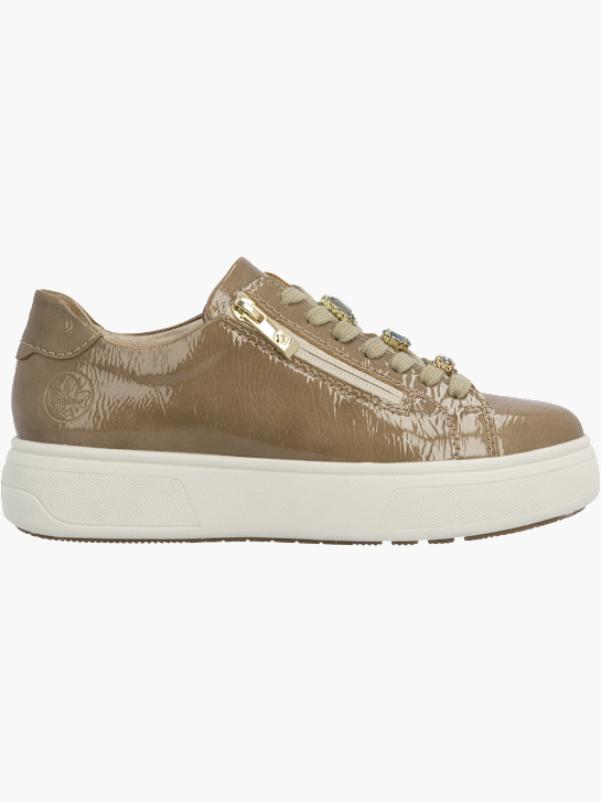 Rieker Damen Sneaker Low Beige 141822 1