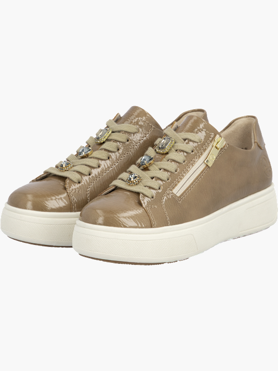Rieker Damen Sneaker Low Beige 141822 2