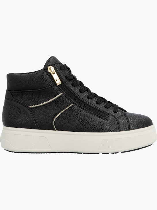 Rieker Damen Sneaker High Schwarz 141823 1