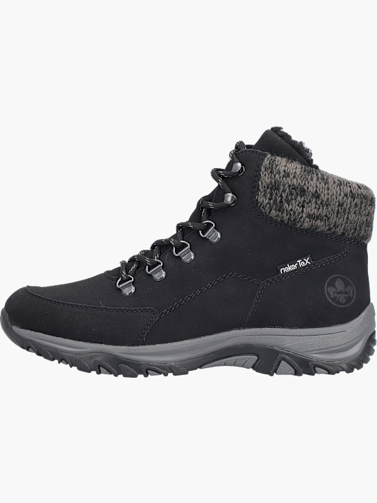 Rieker Damen Schnürstiefel Schwarz 141829 3