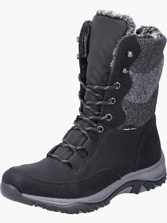 Rieker Damen Schnürstiefel Schwarz 141832 2