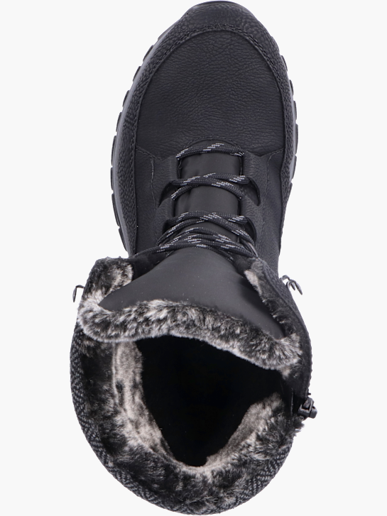 Rieker Damen Schnürstiefel Schwarz 141832 4