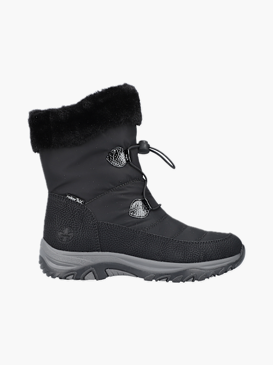 Rieker Damen Schnürstiefel Schwarz 136179 1