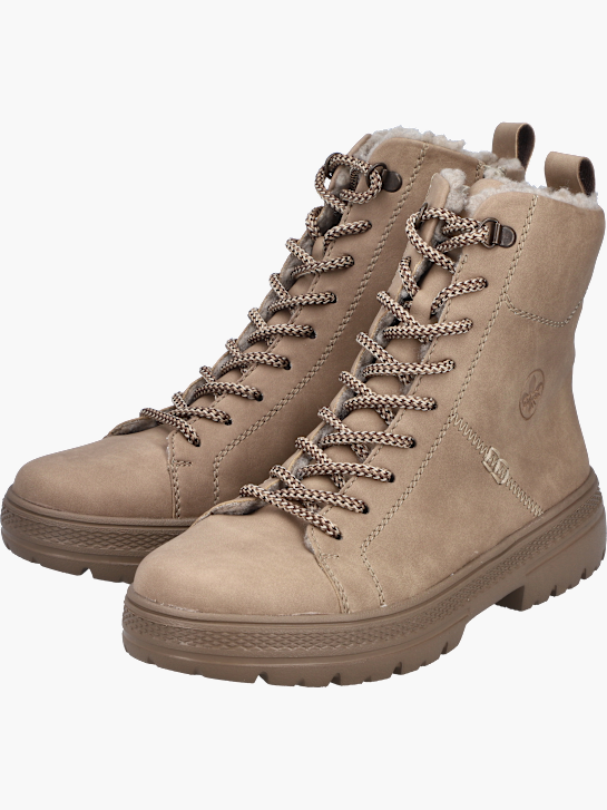 Rieker Damen Schnürstiefel Beige 141836 2