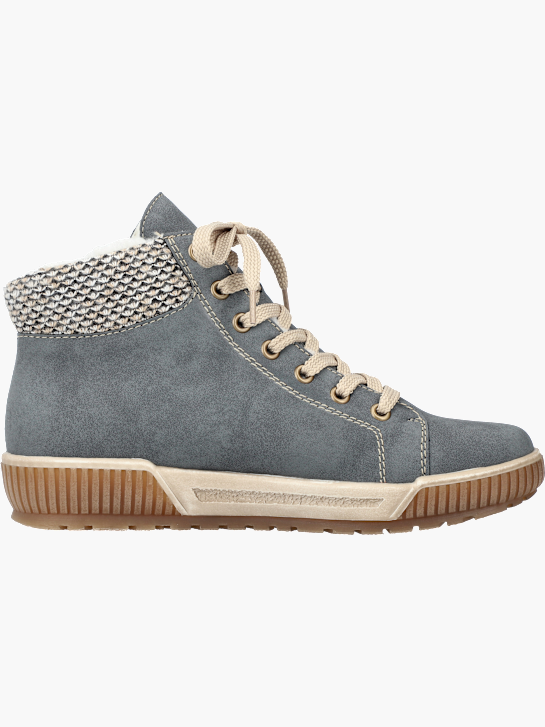 Rieker Damen Schnürstiefel Blau 136182 3