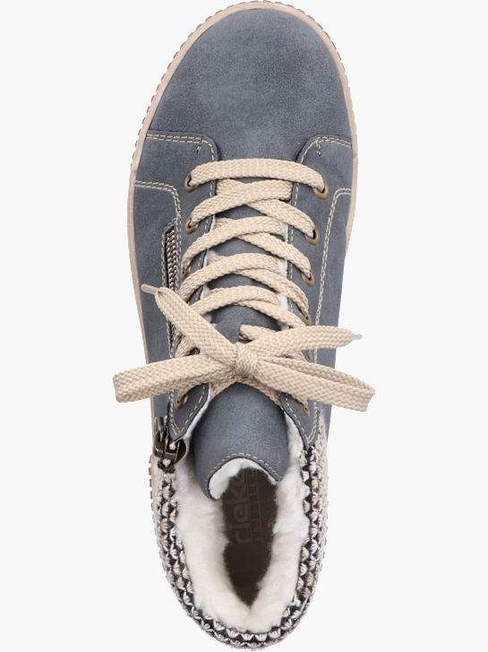 Rieker Damen Schnürstiefel Blau 136182 4