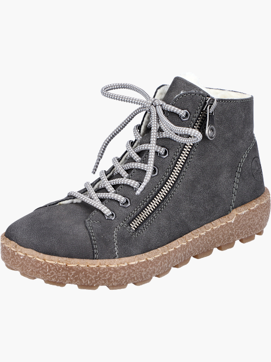 Rieker Damen Schnürstiefel Grau 141840 2