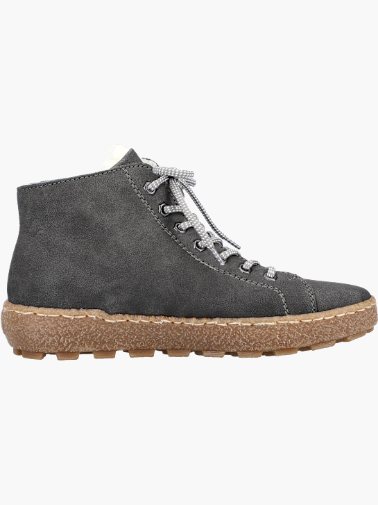 Rieker Damen Schnürstiefel Grau 141840 3