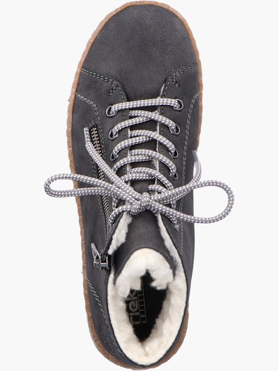 Rieker Damen Schnürstiefel Grau 141840 4