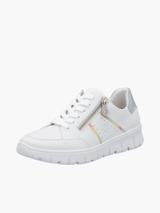 Rieker Damen Sneaker Low Weiß 136190 2