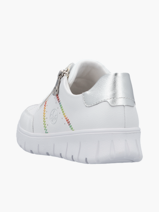 Rieker Damen Sneaker Low Weiß 136190 3