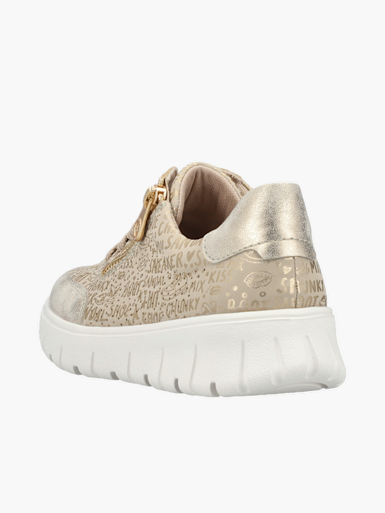 Rieker Damen Schnürschuhe Champagner 136191 3