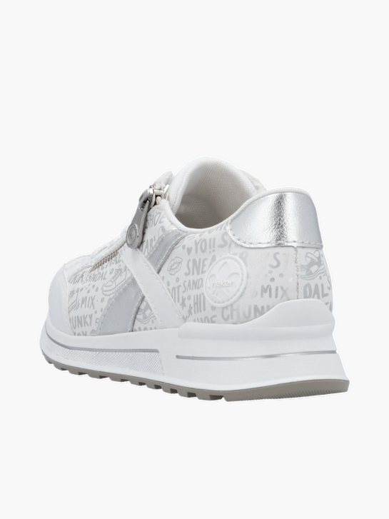 Rieker Damen Sneaker Low Weiß 136195 3