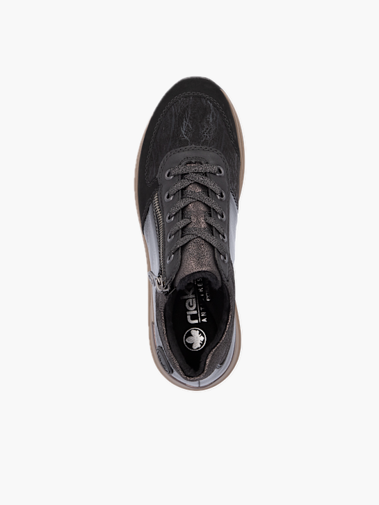 Rieker Damen Schnürschuhe Schwarz 136196 4