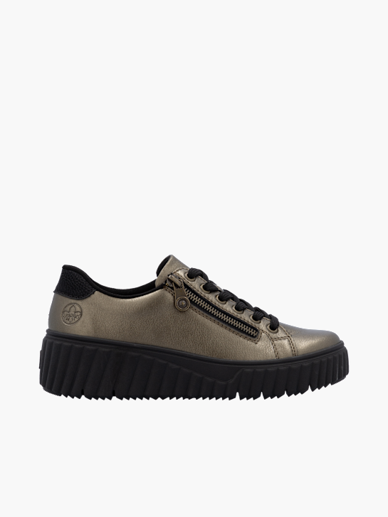Rieker Damen Sneaker Low Bronze 136200 1