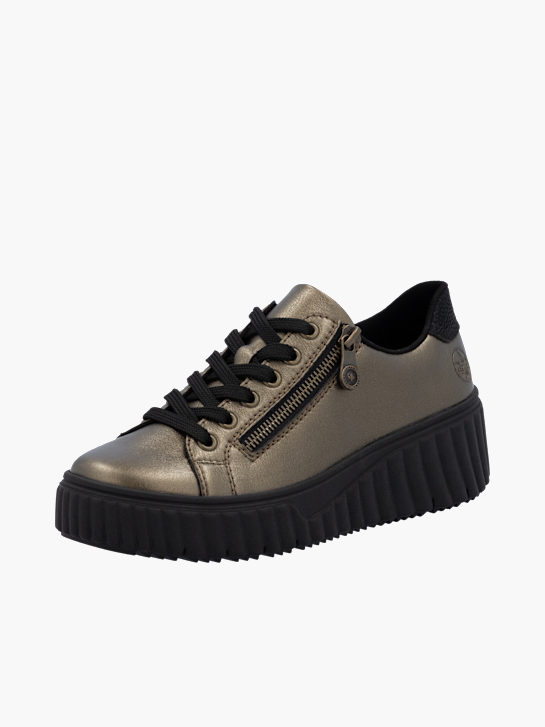 Rieker Damen Sneaker Low Bronze 136200 2