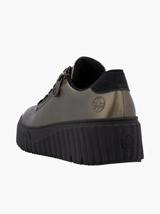 Rieker Damen Sneaker Low Bronze 136200 3