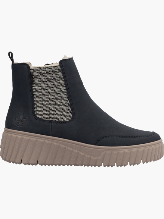 Rieker Damen Chelsea Boots Schwarz 141855 1