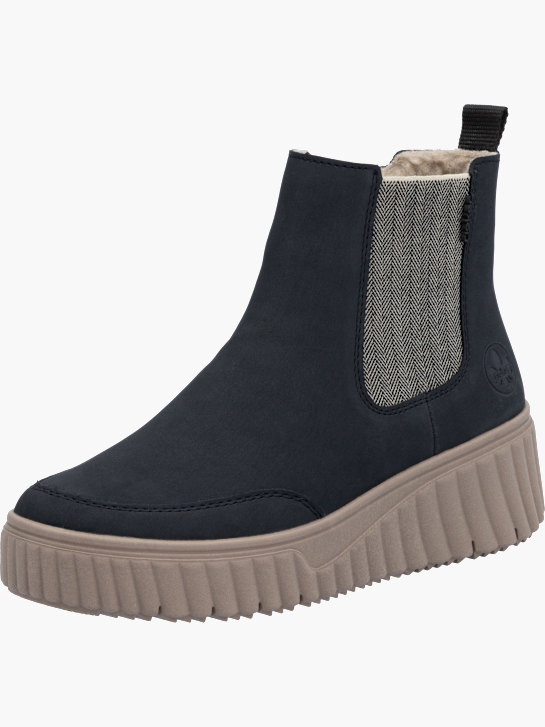 Rieker Damen Chelsea Boots Schwarz 141855 2