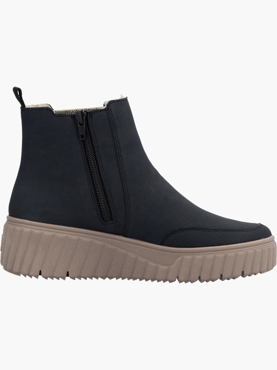 Rieker Damen Chelsea Boots Schwarz 141855 3