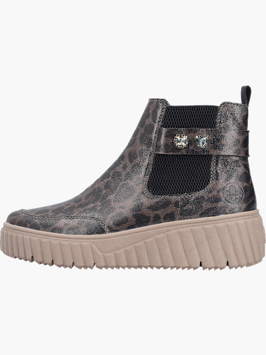 Rieker Damen Chelsea Boots Grau 141856 3