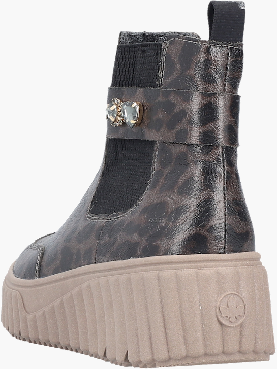 Rieker Damen Chelsea Boots Grau 141856 4