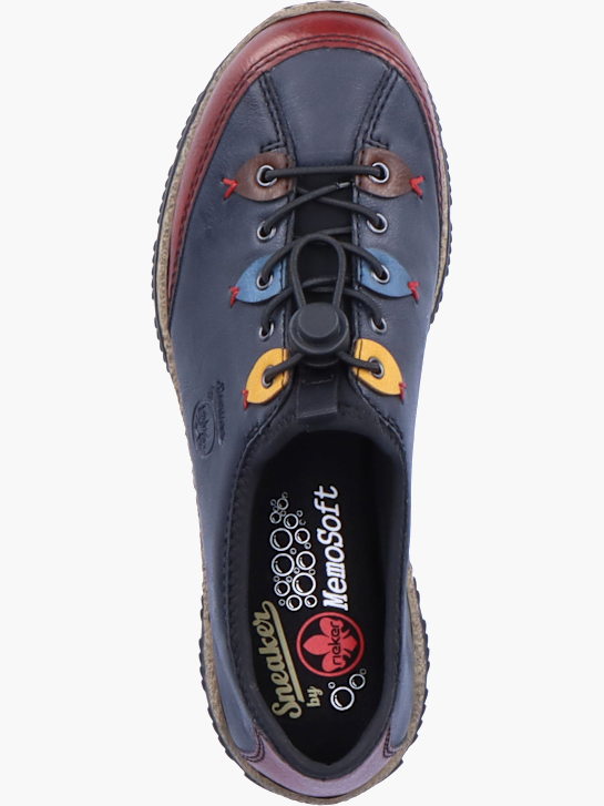 Rieker Damen Slipper Blau 141864 4