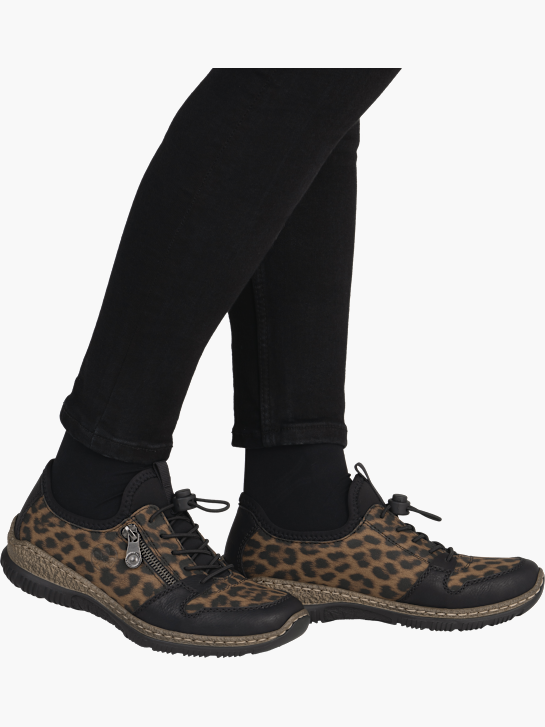 Rieker Damen Slipper Braun 141857 4