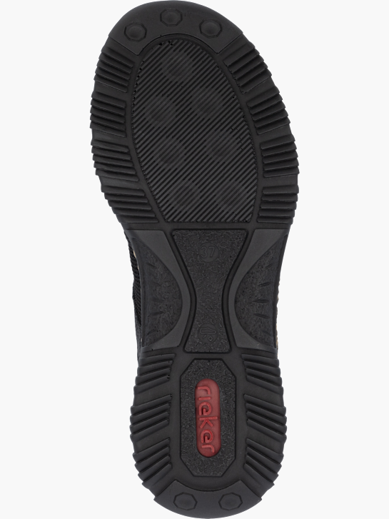 Rieker Damen Slipper Schwarz 136211 4