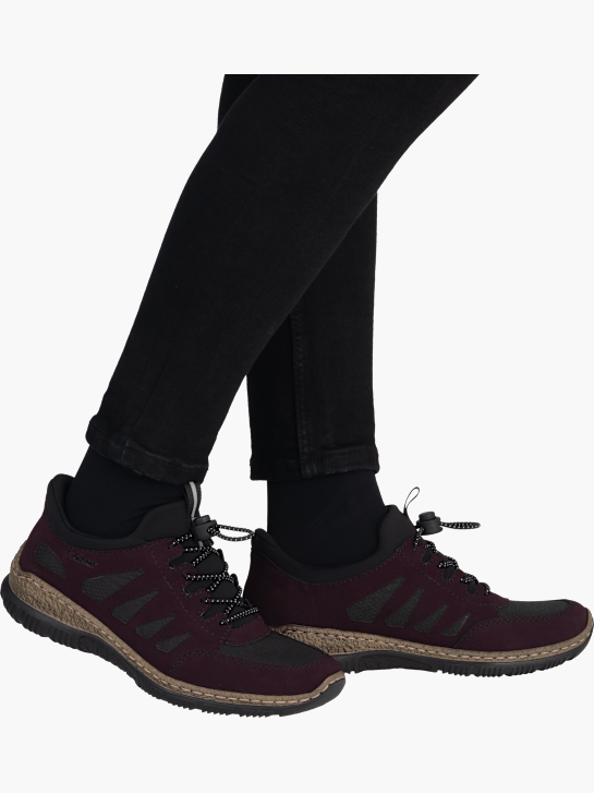 Rieker Damen Slipper Rot 141860 4