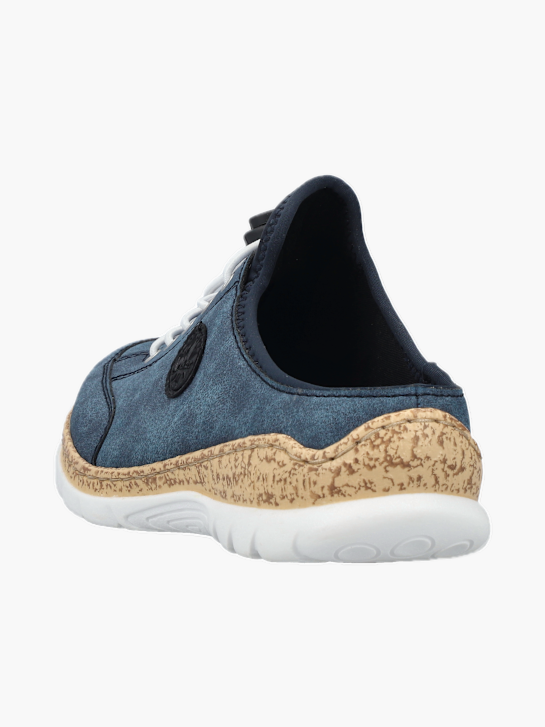 Rieker Damen Clogs Blau 136221 3