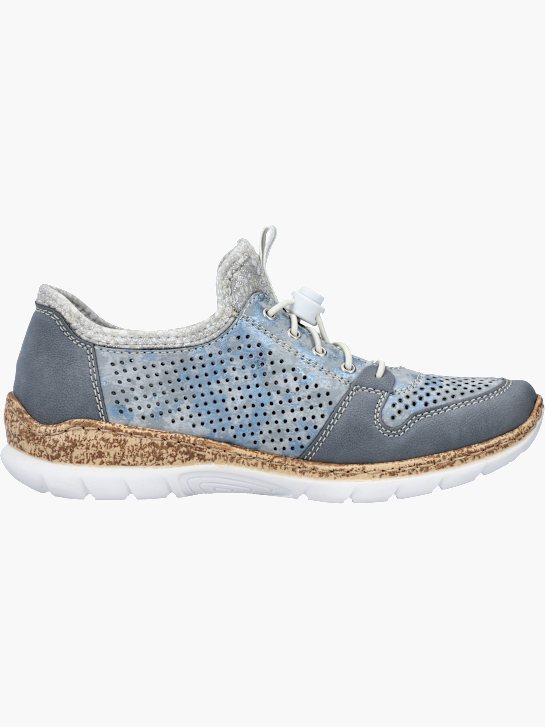Rieker Damen Slipper Blau 141871 2