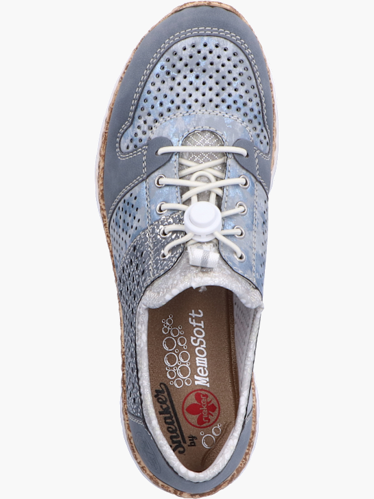 Rieker Damen Slipper Blau 141871 3