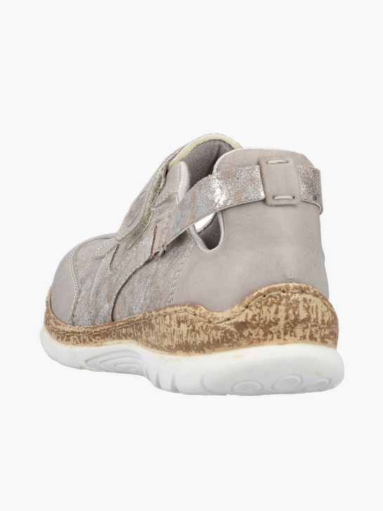 Rieker Damen Slipper Silber 136222 3