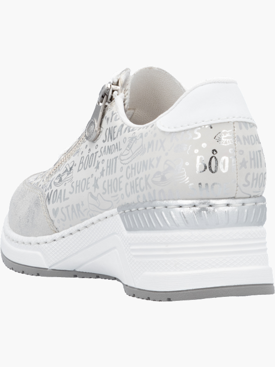 Rieker Damen Sneaker Low Silber 141874 3