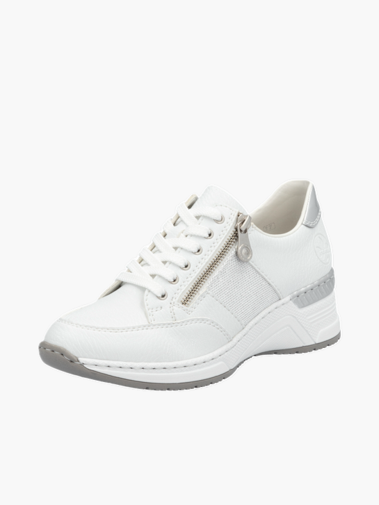 Rieker Damen Sneaker Low Weiß 136227 2
