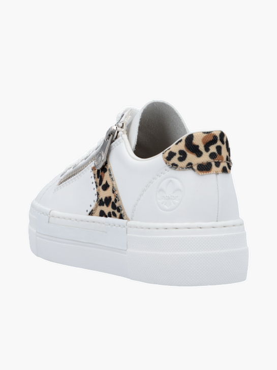 Rieker Damen Sneaker Low Weiß 136230 3