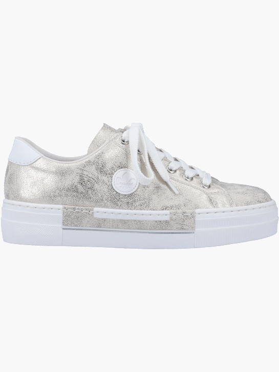 Rieker Damen Sneaker Low Silber 141875 1