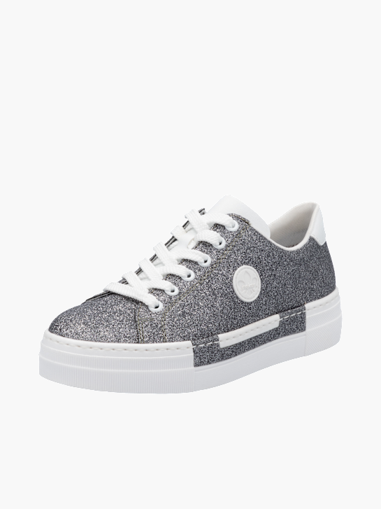 Rieker Damen Sneaker Low Silber 136229 2