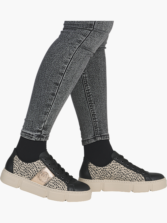 Rieker Damen Sneaker Low Schwarz 141877 4
