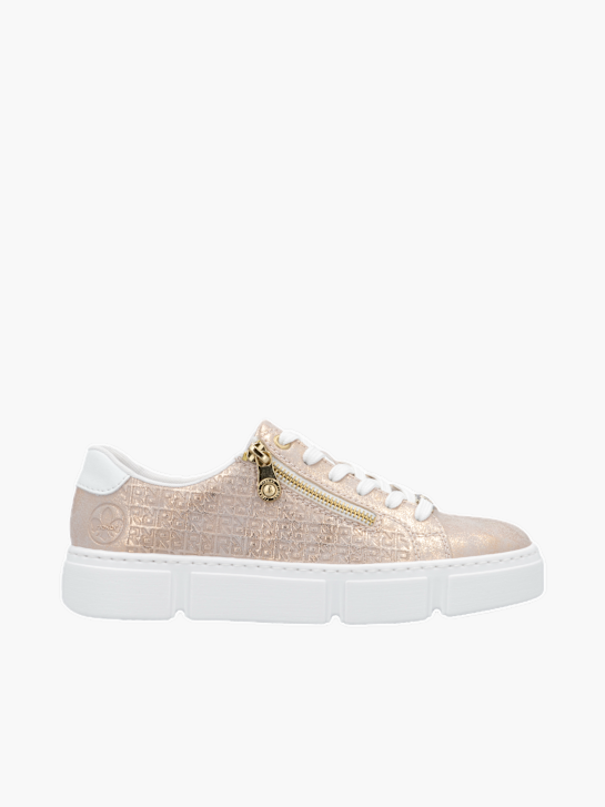 Rieker Damen Sneaker Low Rosegold 136247 1