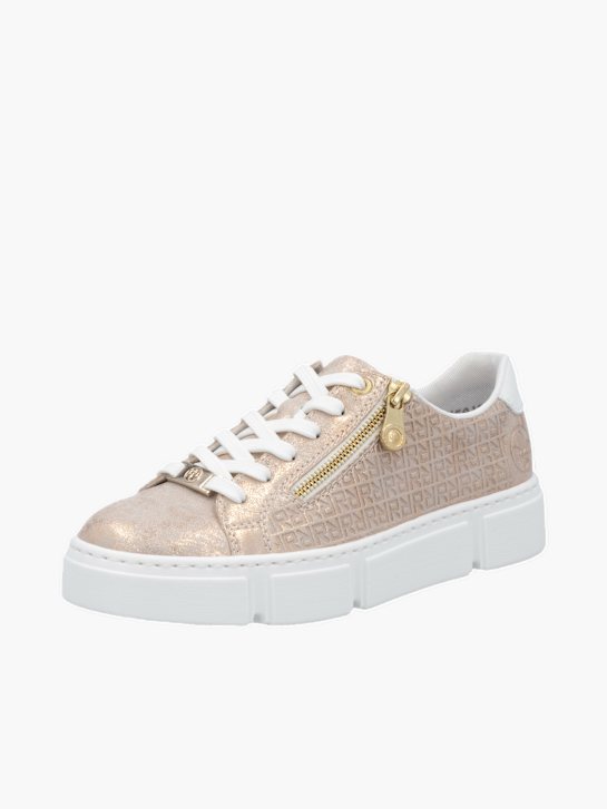 Rieker Damen Sneaker Low Rosegold 136247 2