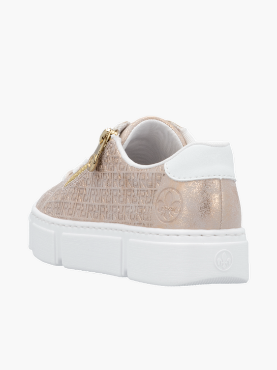 Rieker Damen Sneaker Low Rosegold 136247 3