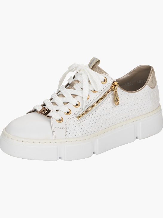 Rieker Damen Sneaker Low Weiß 141878 1