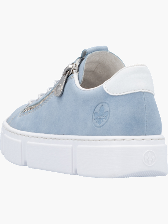 Rieker Damen Slipper Blau 141880 3