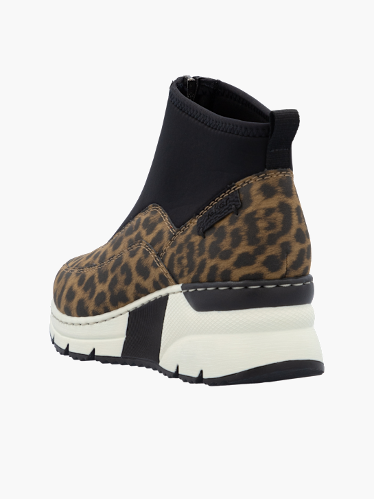Rieker Damen Sneaker High Braun 136250 3