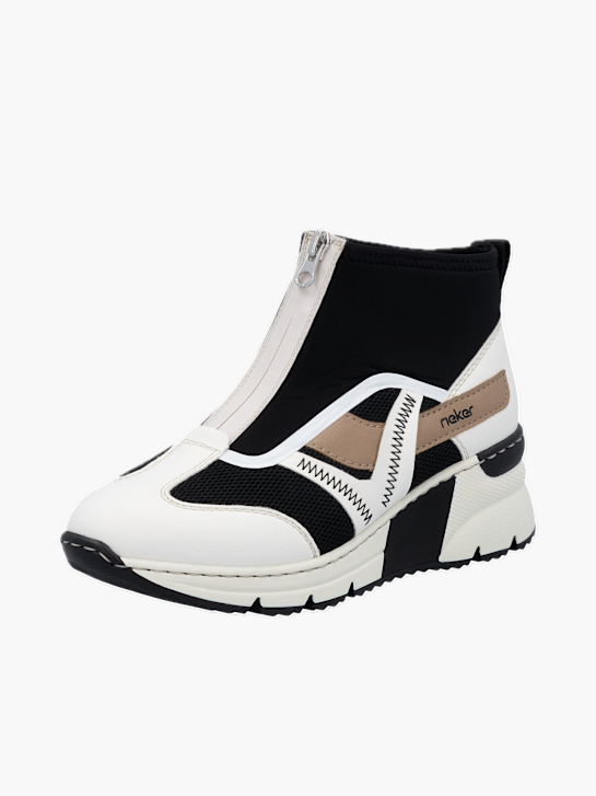 Rieker Damen Sneaker High Weiß 136251 2